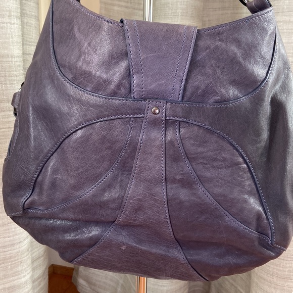 Andrew Marc Leather Shoulder Bag - Picture 7 of 13
